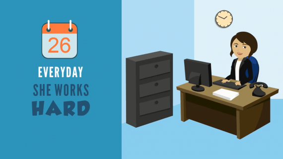 Business Woman Explainer Video Templates