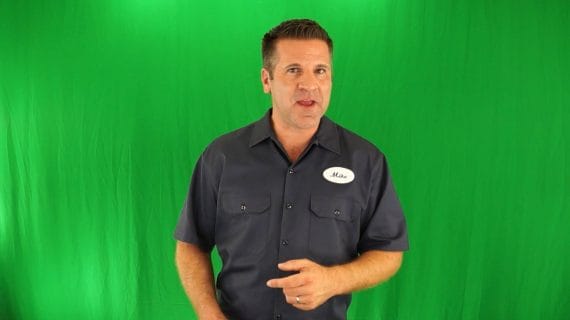 HVAC Green Screen Spokesperson