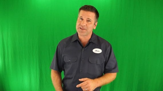 Plumbing Green Screen Spokesperson