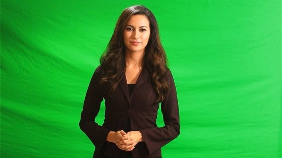 Dentist Green Screen Spokesperson