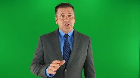 Fire Flood Restore Green Screen Spokesperson