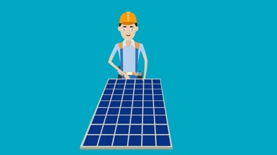 Solar Power Panel Installation Explainer Video